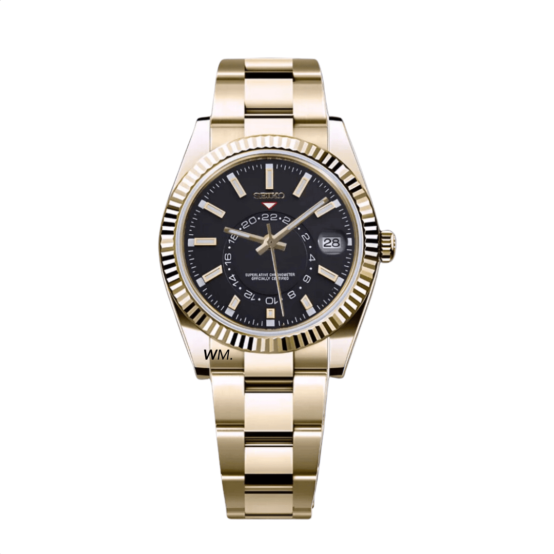 WATCH MOD JUST | SKY GOLD BLACK