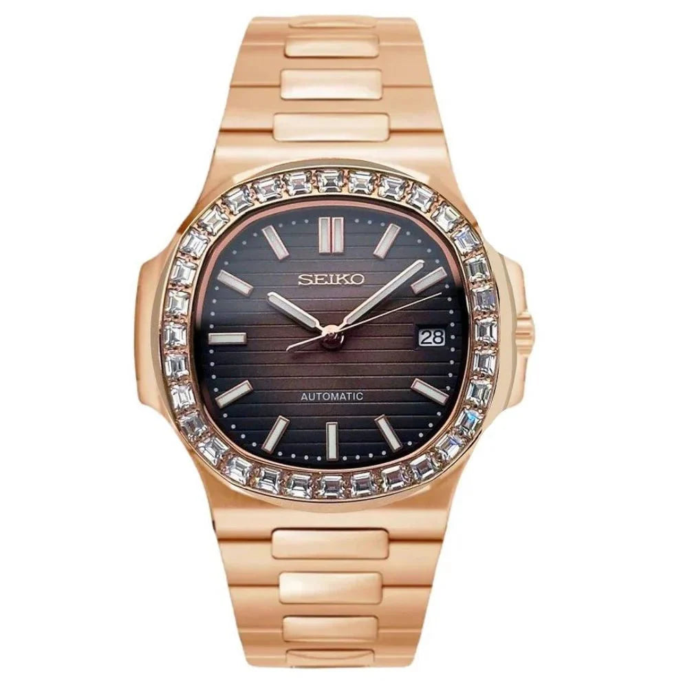 WATCH MOD NAUTIKO | ROSE GOLD | DIAMOND EDITION
