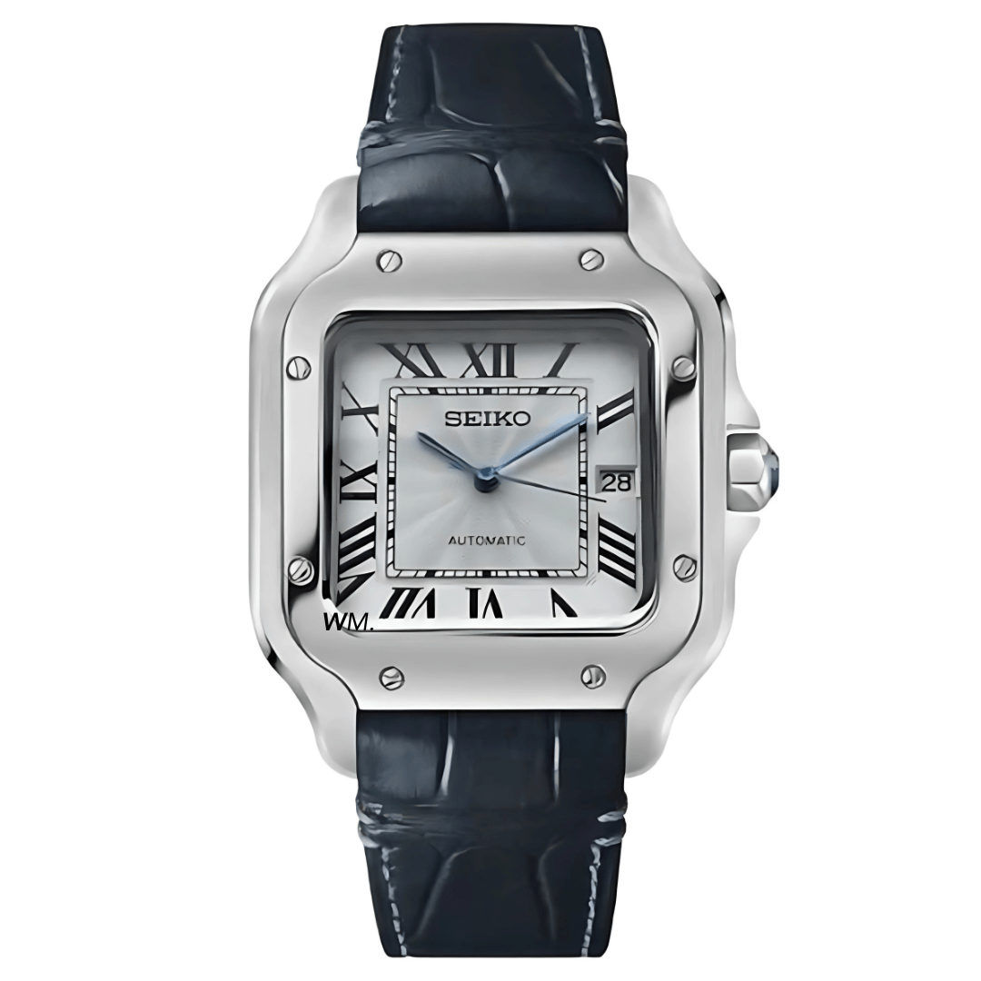 WATCH MOD SANTEIKO | BLACK | LEATHER STRAP