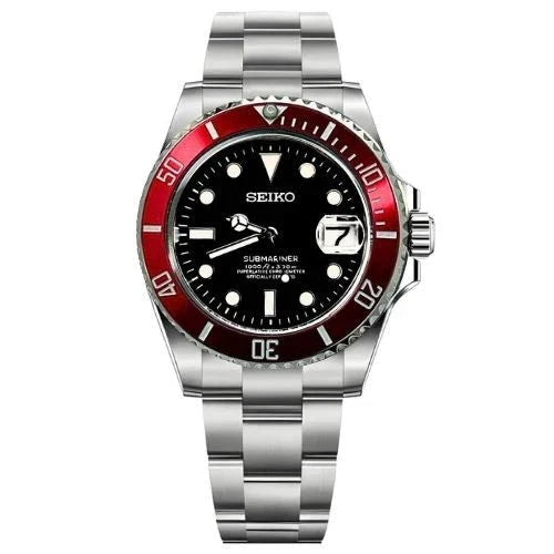 WATCH MOD MARINER | BLACK BURGUNDY