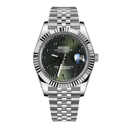 WATCH MOD JUST ARABIC DIAL | OLIVE GREEN