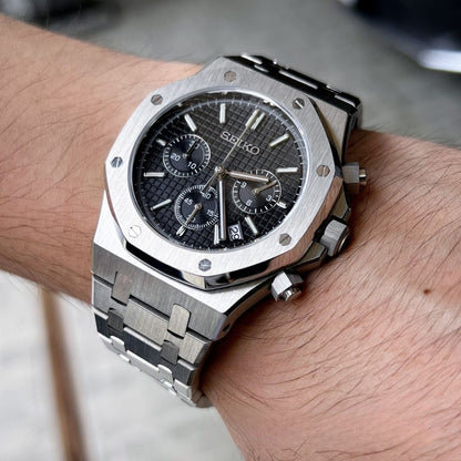 WATCH MOD ROYAL CHRONO  BLACK