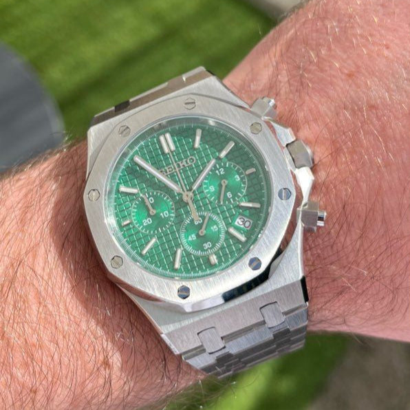 WATCH MOD ROYAL CHRONO | GREEN