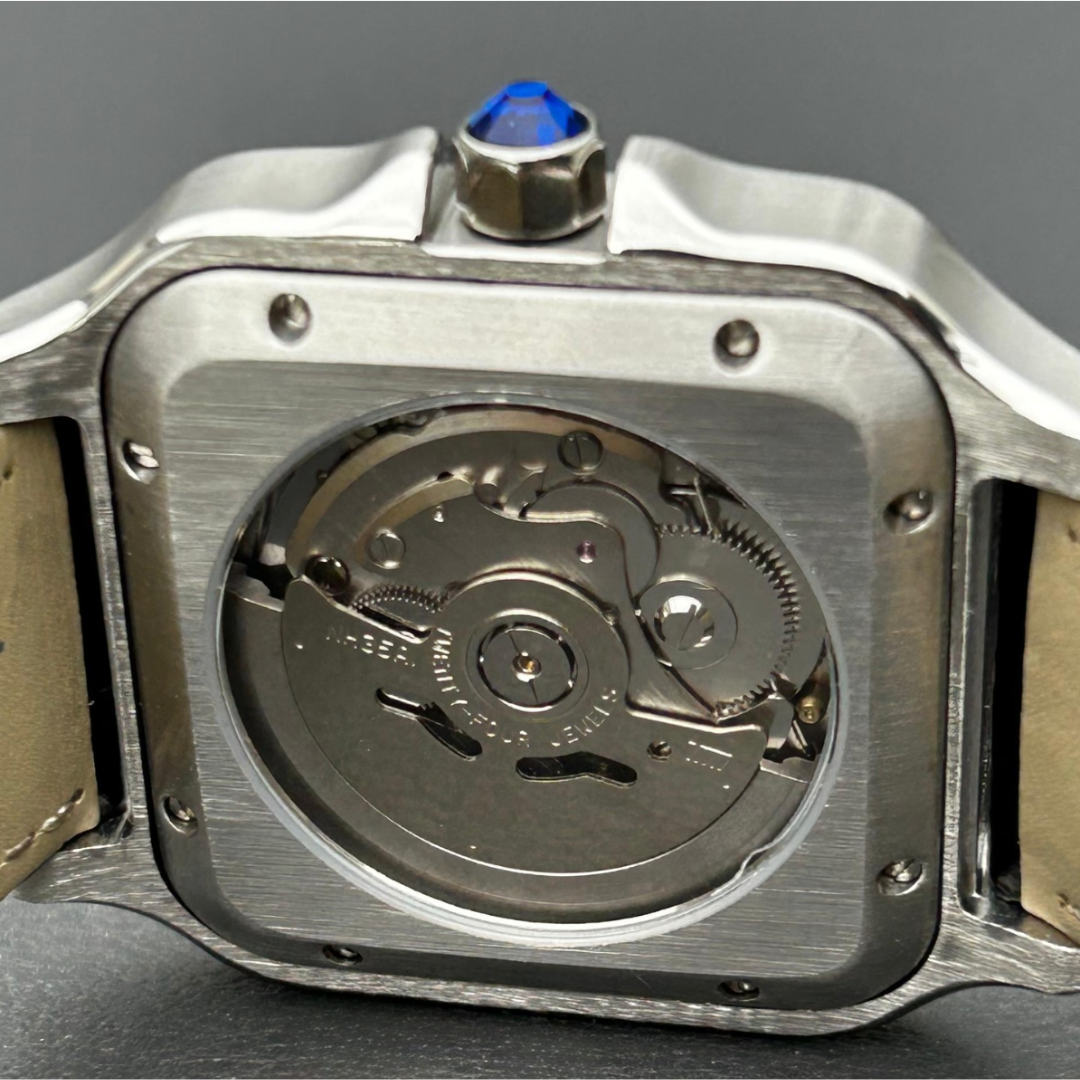 WATCH MOD SANTEIKO | BLACK | LEATHER STRAP