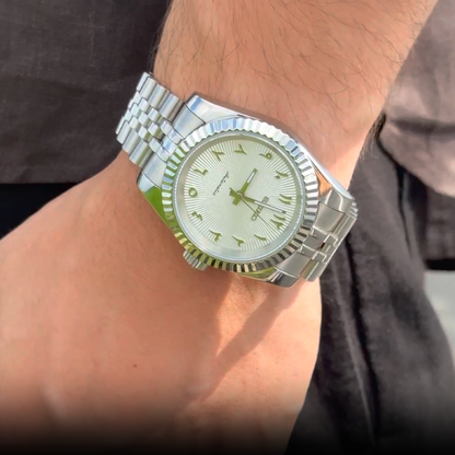 WATCH MOD JUST ARABIC DIAL | WHITE
