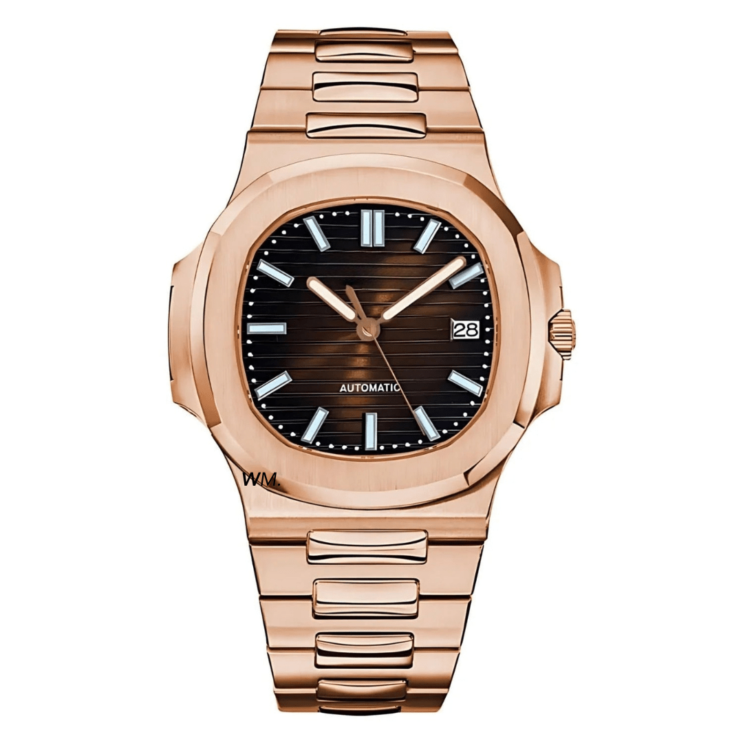 WATCH MOD NAUTIKO | ROSE GOLD BROWN