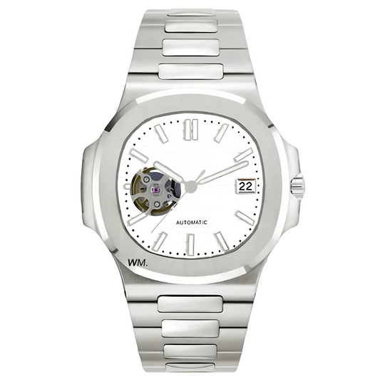 WATCH MOD NAUTIKO | WHITE | OPEN HEART