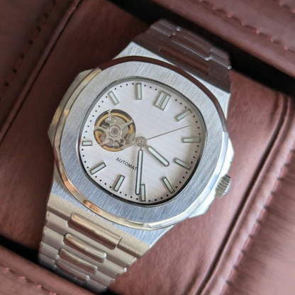 WATCH MOD NAUTIKO | WHITE | OPEN HEART