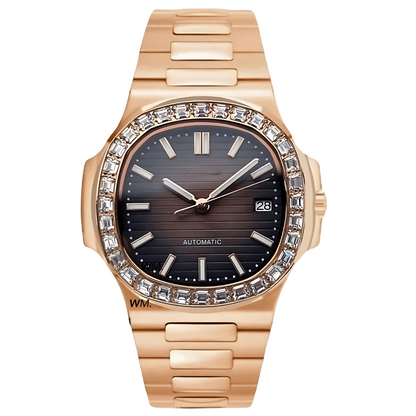WATCH MOD NAUTIKO | ROSE GOLD | DIAMOND EDITION