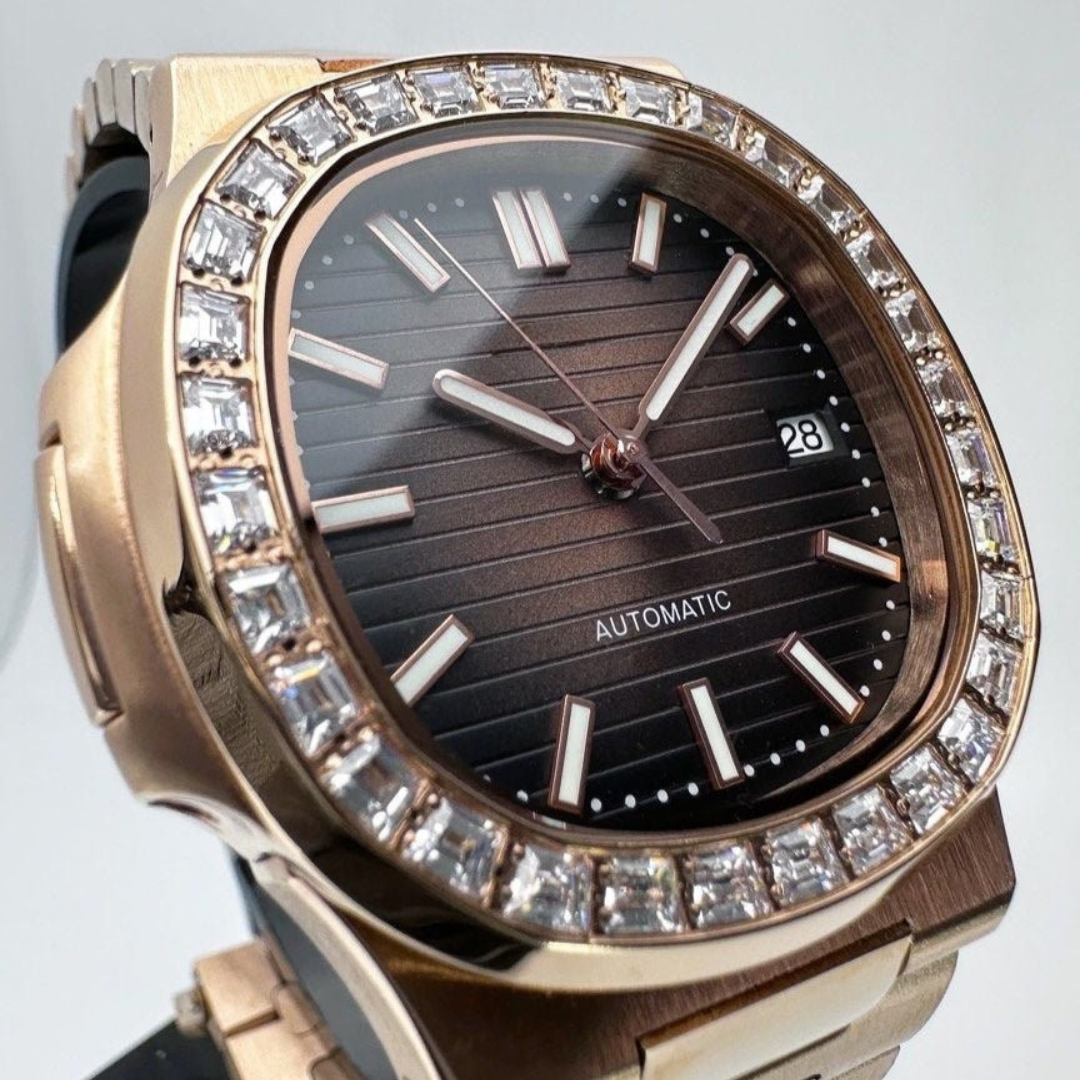 WATCH MOD NAUTIKO | ROSE GOLD | DIAMOND EDITION