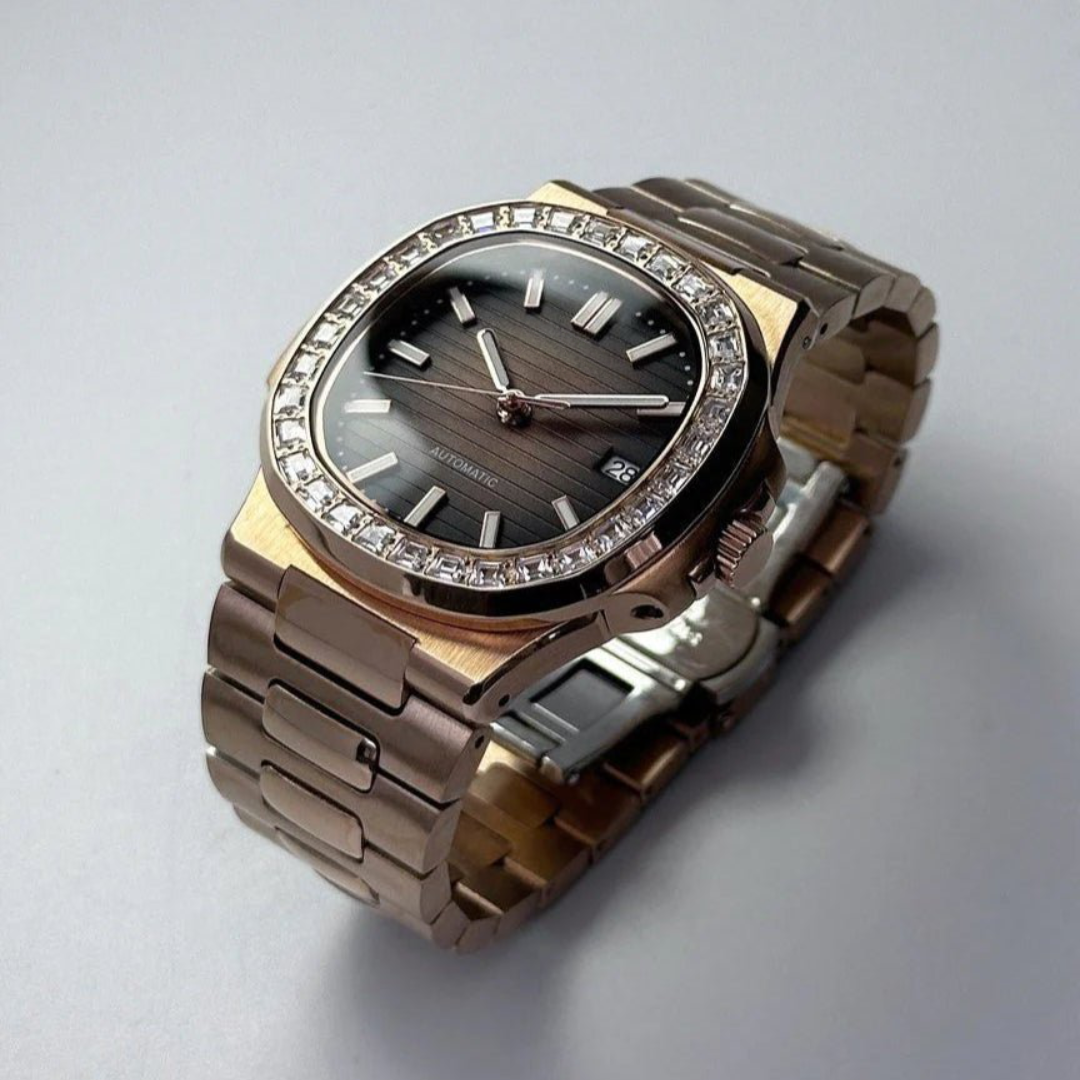 WATCH MOD NAUTIKO | ROSE GOLD | DIAMOND EDITION