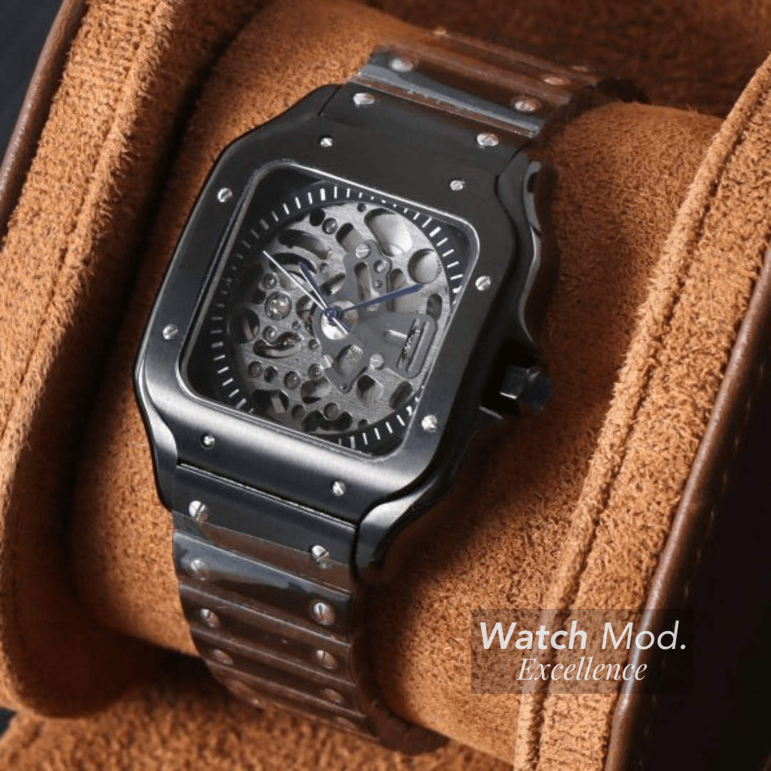 WATCH MOD SANTEIKO | BLACK SKELETON