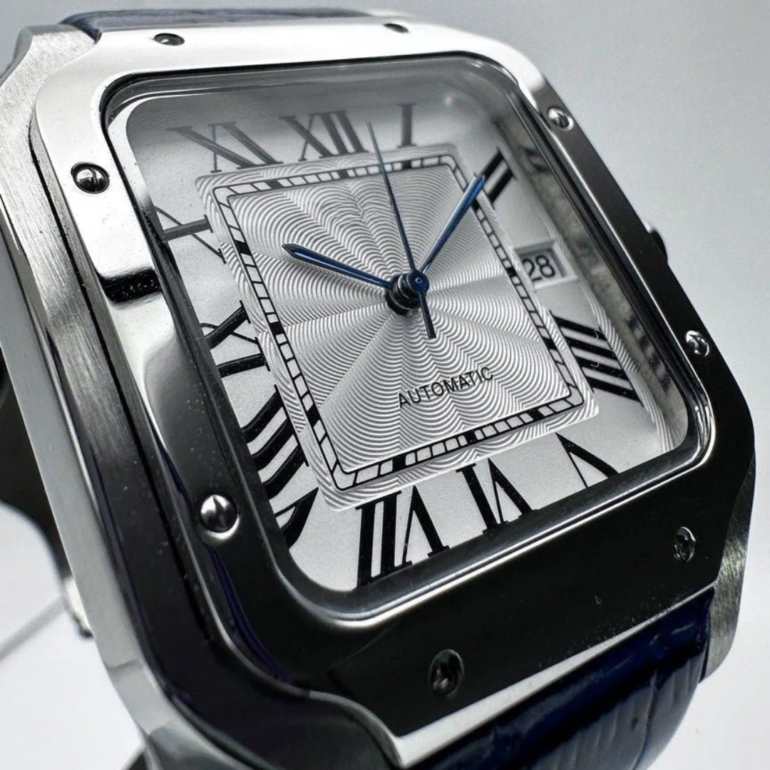 WATCH MOD SANTEIKO | BLACK | LEATHER STRAP