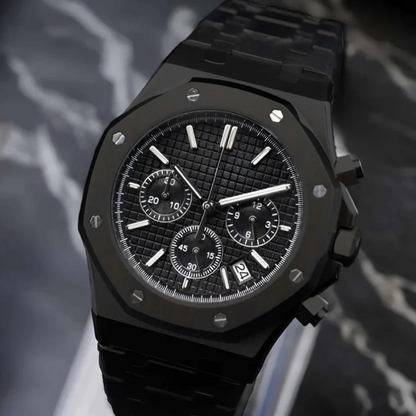 WATCH MOD ROYAL CHRONO | FULL BLACK