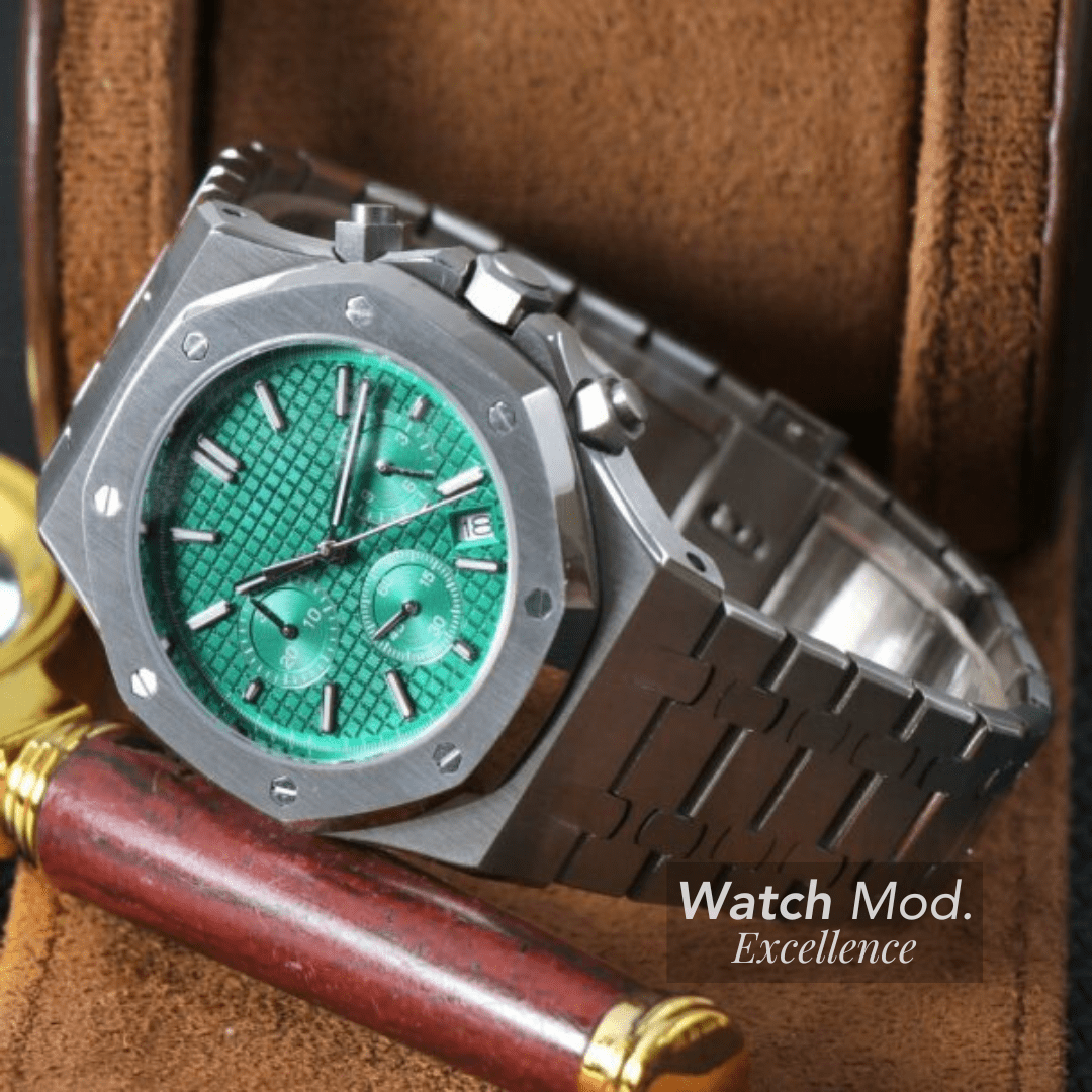 WATCH MOD ROYAL CHRONO | GREEN