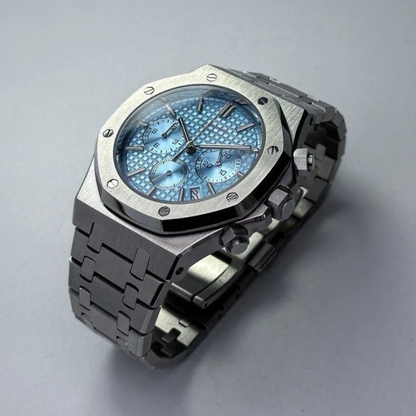 WATCH MOD ROYAL CHRONO | ICE BLUE
