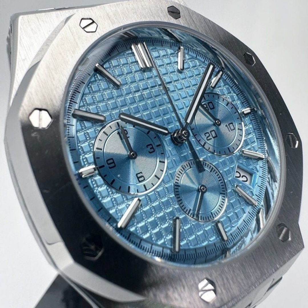 WATCH MOD ROYAL CHRONO | ICE BLUE
