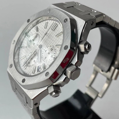 WATCH MOD ROYAL CHRONO | WHITE