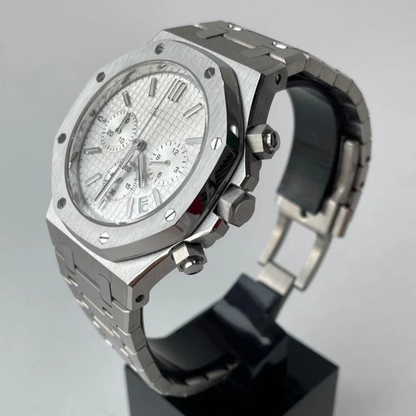WATCH MOD ROYAL CHRONO | WHITE