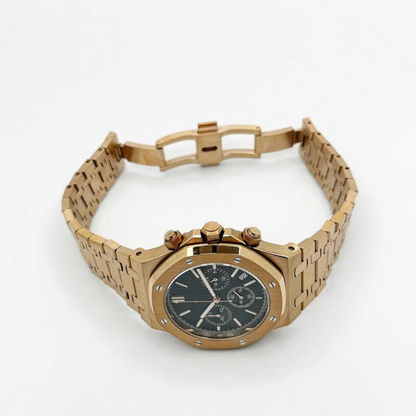 WATCH MOD ROYAL | CHRONO GOLD BLACK