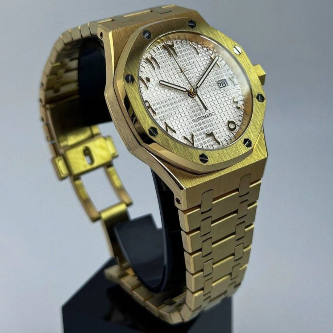 WATCH MOD ROYAL | GOLD WHITE | ARABIC DIAL