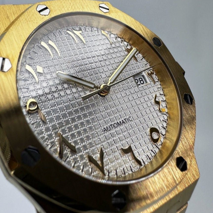 WATCH MOD ROYAL | GOLD WHITE | ARABIC DIAL