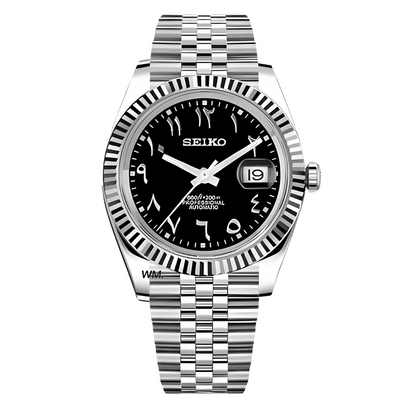 WATCH MOD JUST ARABIC DIAL | BLACK