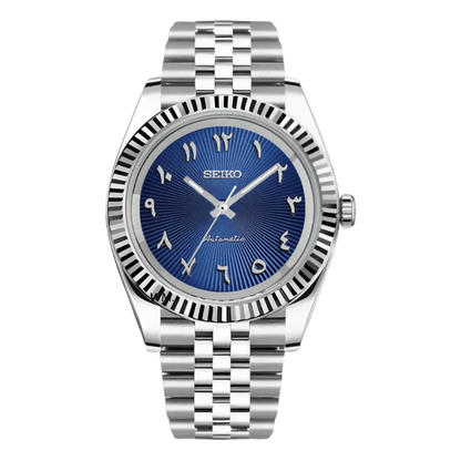 WATCH MOD JUST ARABIC DIAL | BLUE