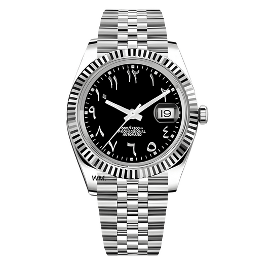 WATCH MOD JUST ARABIC DIAL | BLACK