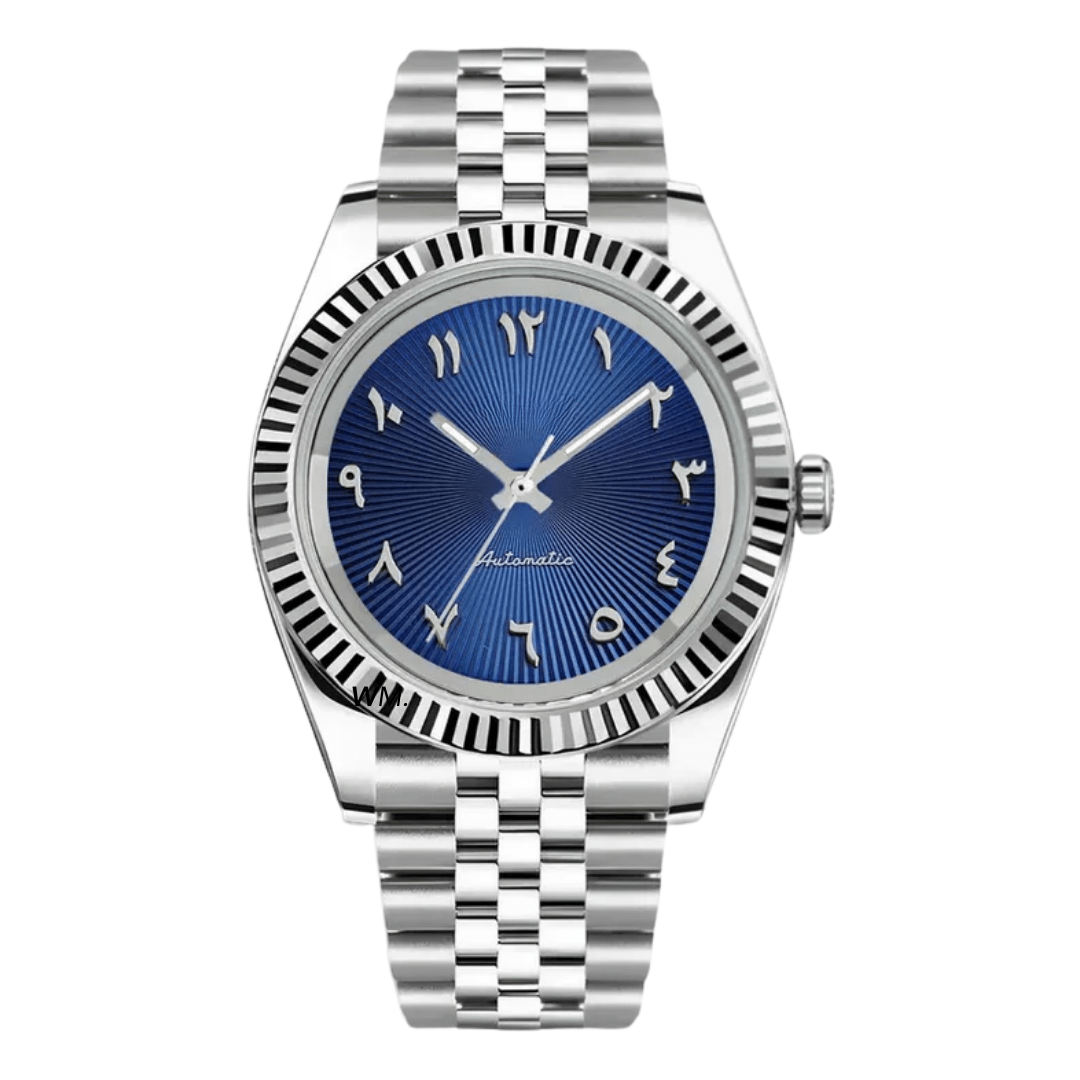 WATCH MOD JUST ARABIC DIAL | BLUE