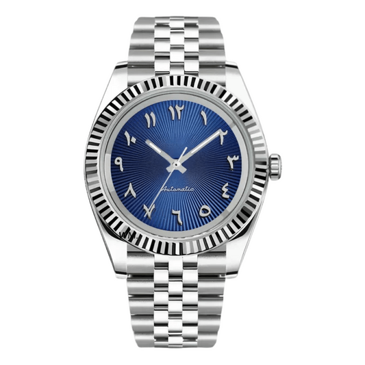 WATCH MOD JUST ARABIC DIAL | BLUE