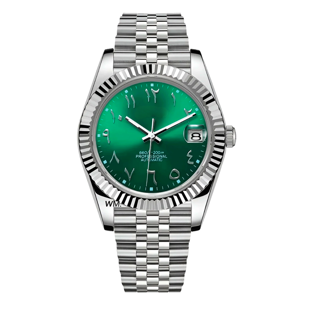 WATCH MOD JUST ARABIC DIAL | GREEN