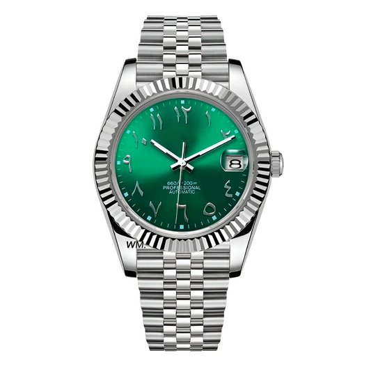 WATCH MOD JUST ARABIC DIAL | GREEN