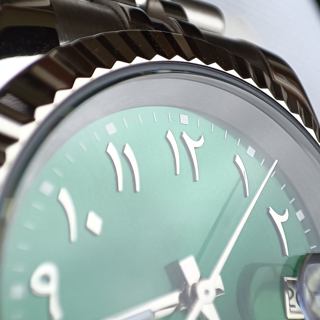 WATCH MOD JUST ARABIC DIAL | GREEN