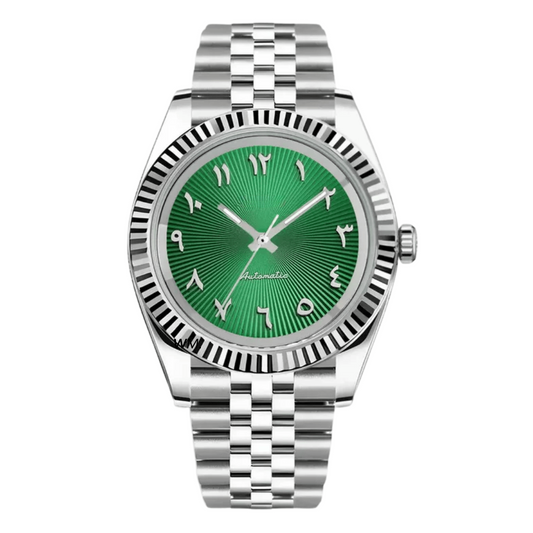 WATCH MOD JUST ARABIC DIAL | GREEN