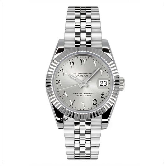 WATCH MOD JUST ARABIC DIAL | GREY