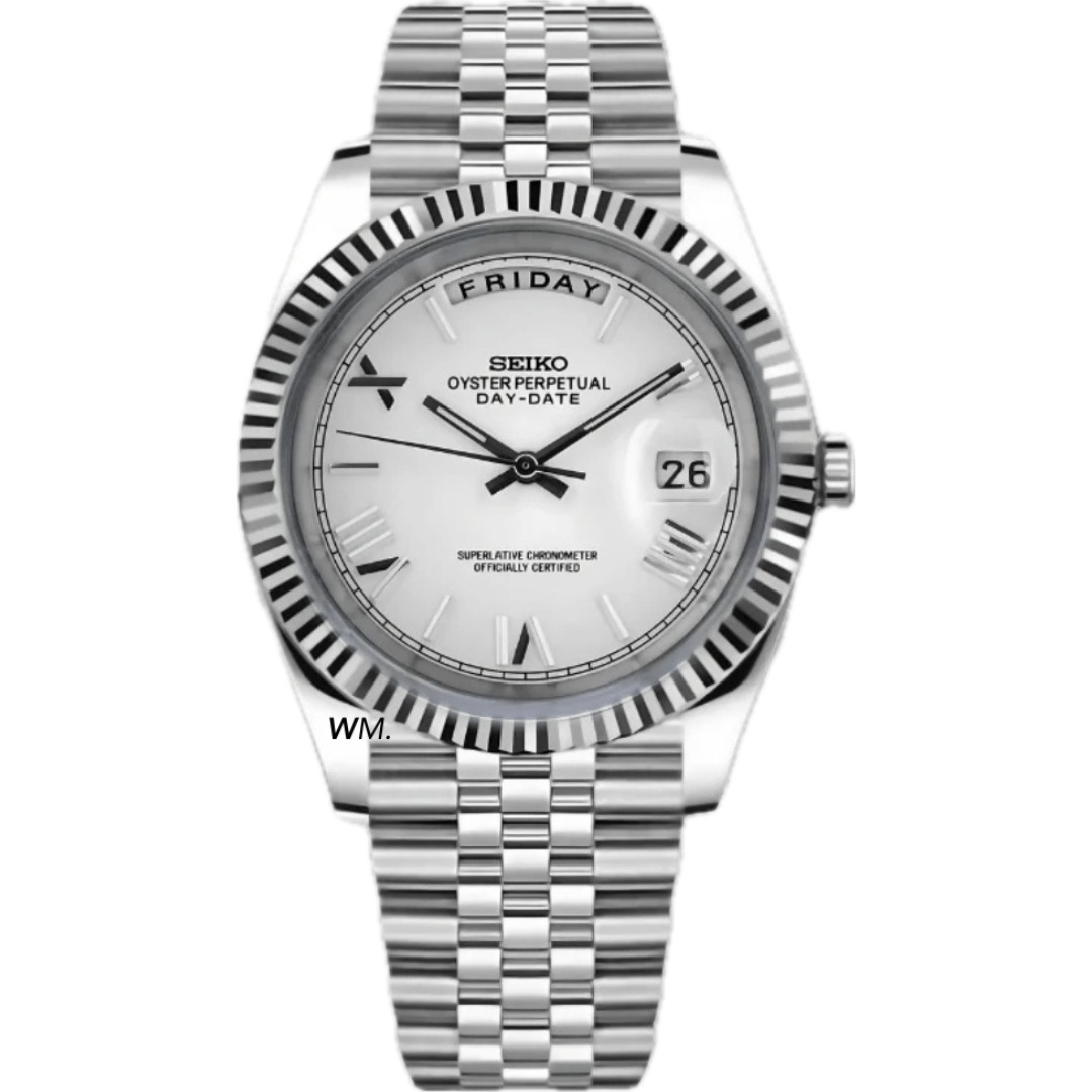 WATCH MOD JUST | DATE | WHITE