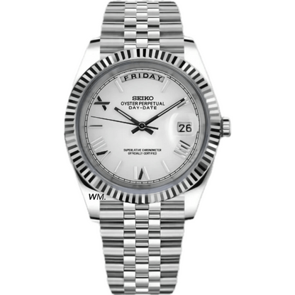 WATCH MOD JUST | DATE | WHITE