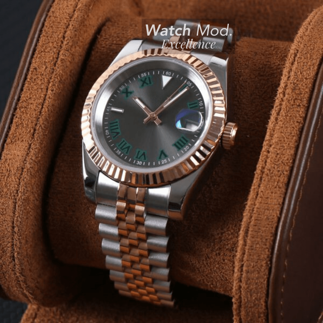 WATCH MOD JUST WIMBLEDON | SILVER ROSE GOLD TWO-TONE