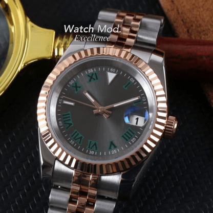 WATCH MOD JUST WIMBLEDON | SILVER ROSE GOLD TWO-TONE