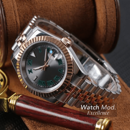 WATCH MOD JUST WIMBLEDON | SILVER ROSE GOLD TWO-TONE