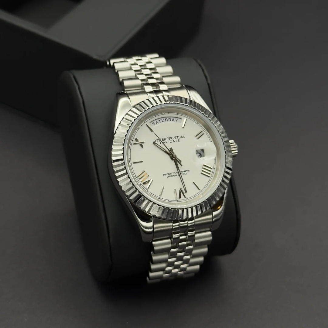 WATCH MOD JUST | DATE | WHITE
