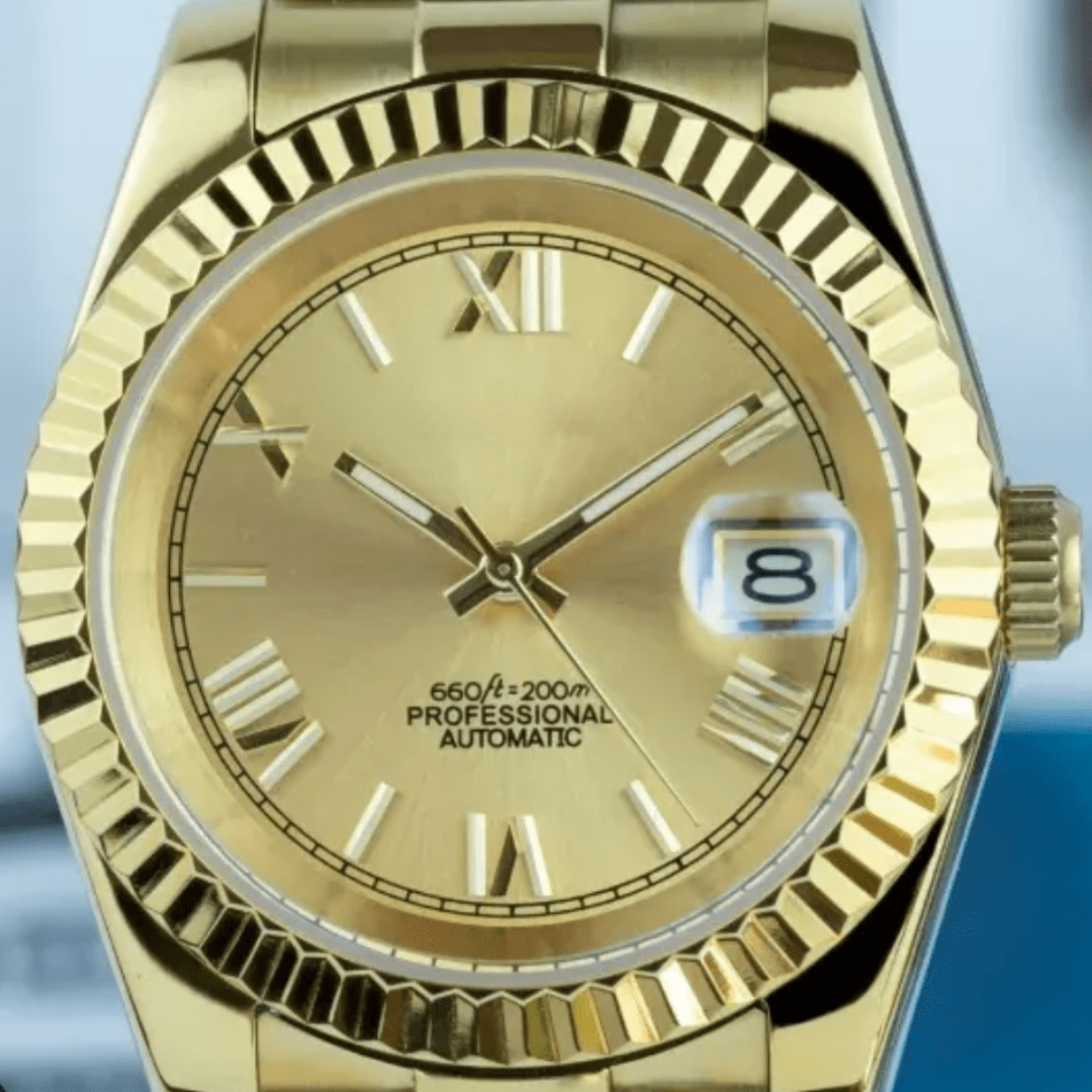 WATCH MOD JUST | GOLD | PRESIDENT STRAP