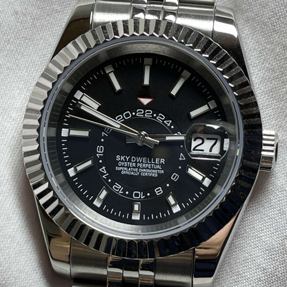 WATCH MOD JUST | SKY CLASSIC BLACK