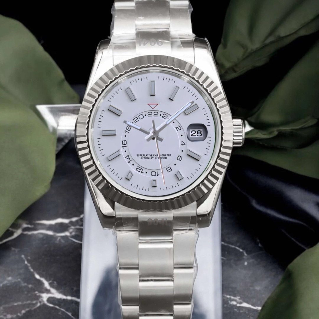 WATCH MOD JUST | SKY CLASSIC WHITE