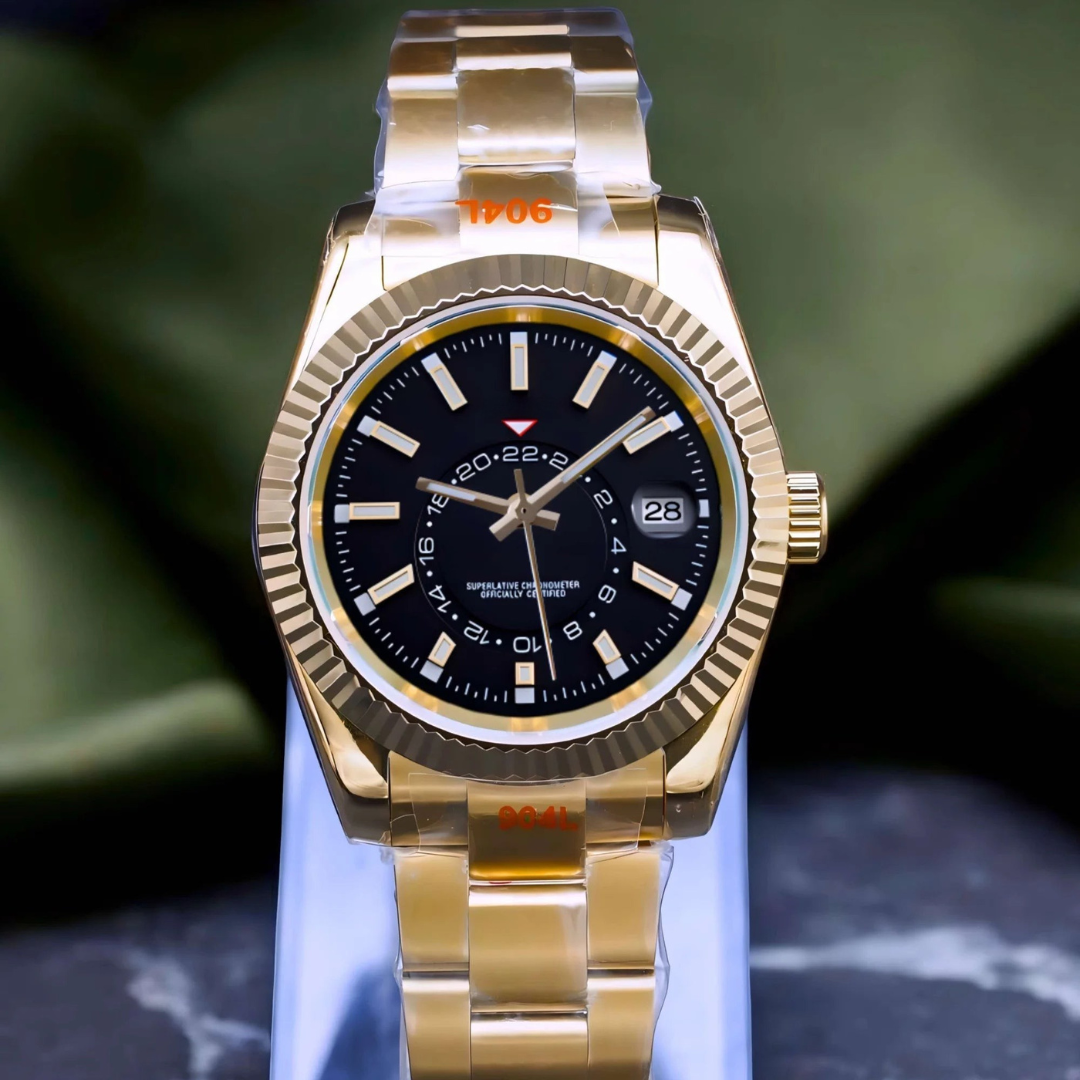 WATCH MOD JUST | SKY GOLD BLACK
