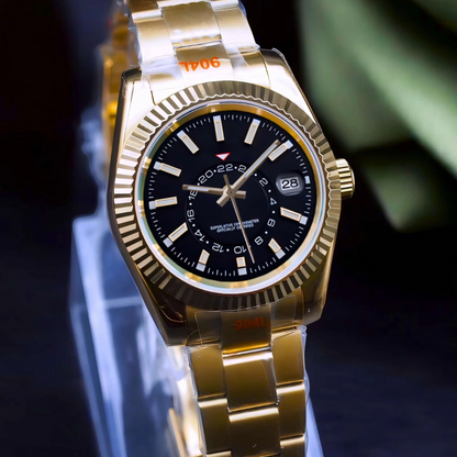 WATCH MOD JUST | SKY GOLD BLACK