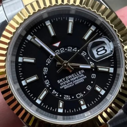 WATCH MOD JUST | SKY SILVER GOLD BLACK