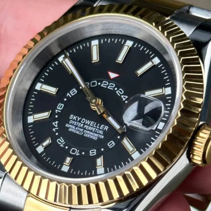 WATCH MOD JUST | SKY SILVER GOLD BLACK