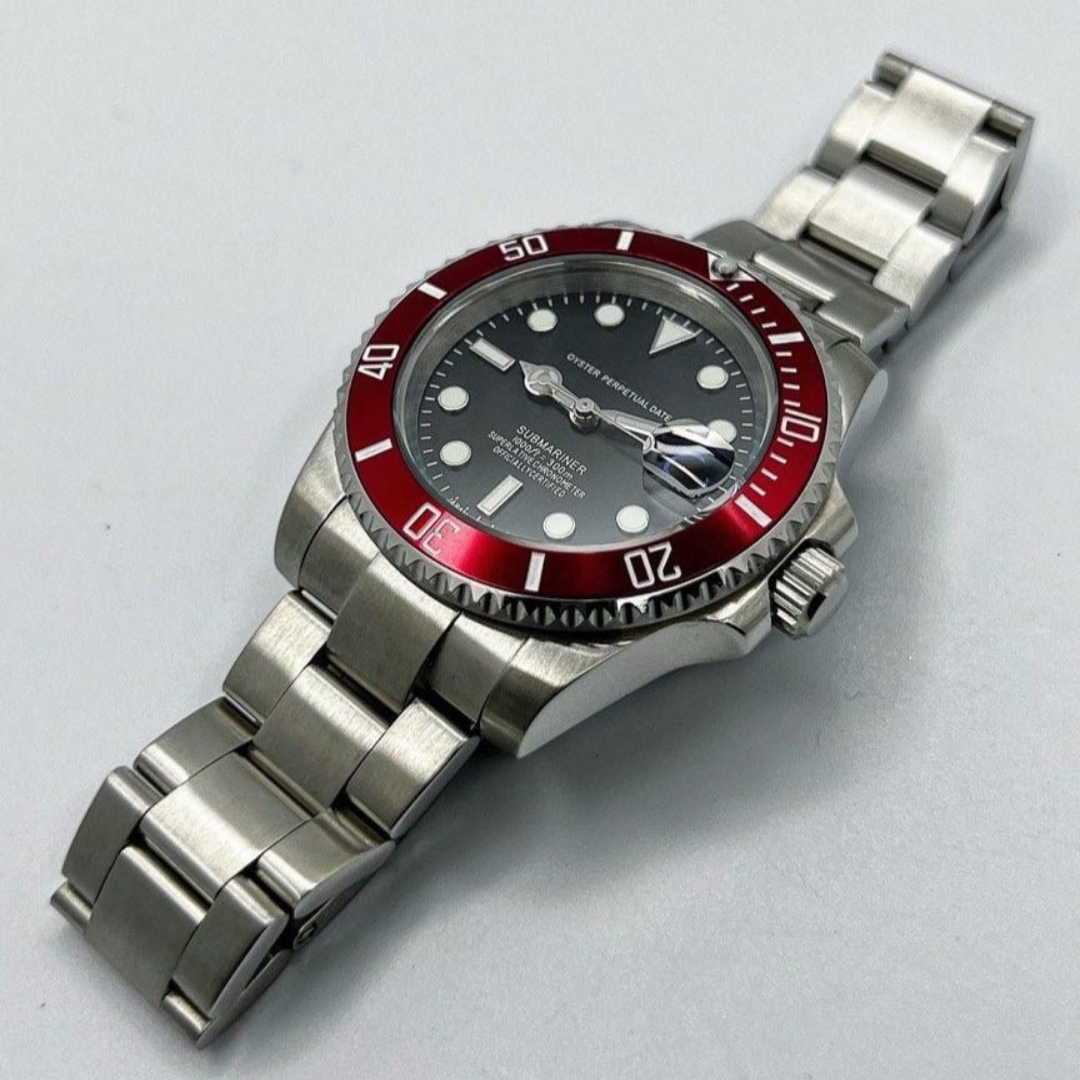 WATCH MOD MARINER | BLACK BURGUNDY